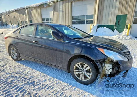 2013 Hyundai Sonata Gls from USA, damaged, VIN 5NPEB4AC5DH541389